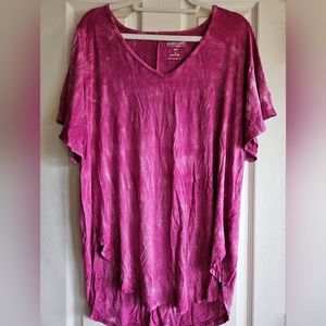 Torrid Super Soft Pink Tie-Dye Tunic
